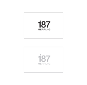 Logo Design by CanDoDesign for 187 Merrijig | Design: #7208619