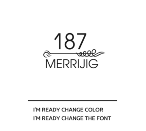 Logo Design by artsterdam for 187 Merrijig | Design: #7212715