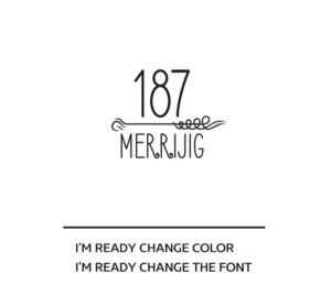 Logo Design by artsterdam for 187 Merrijig | Design: #7212730