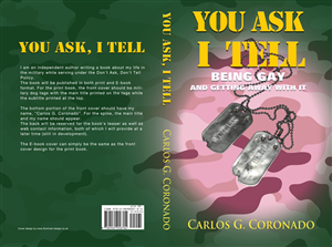 You Ask, I Tell:  Being Gay and Getting Away with It | Buchumschlag Design von illuminati-design