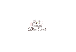 Logo Design by sbelogd for Bubbles & Bleu Cards | Design: #7269259