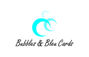 Logo-Design von pa2pat für Bubbles & Bleu Cards | Design #7215349