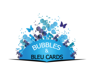 Logo Design by LAB DESIGN for Bubbles & Bleu Cards | Design: #7247415