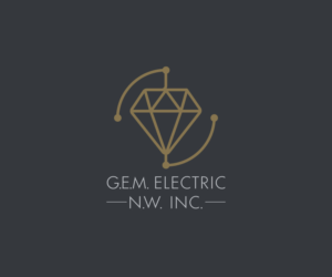 Logo Design by Thomas Embry-(flight design) for G.E.M. Electric NW, Inc. | Design: #7238075