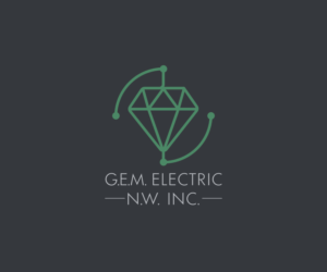 Logo Design by Thomas Embry-(flight design) for G.E.M. Electric NW, Inc. | Design: #7238076