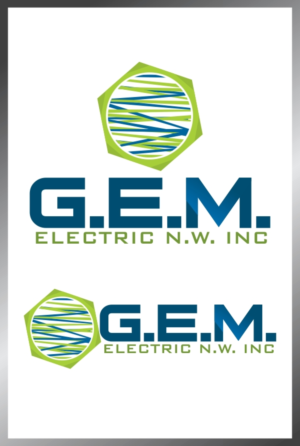 Logo Design by reyes graphic design for G.E.M. Electric NW, Inc. | Design: #7309834