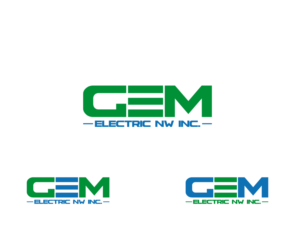 Logo Design by jika for G.E.M. Electric NW, Inc. | Design: #7275248
