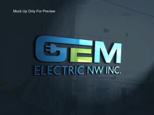 Logo Design by Sarah Graphic for G.E.M. Electric NW, Inc. | Design: #7242614
