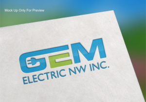 Logo Design by Sarah Graphic for G.E.M. Electric NW, Inc. | Design: #7242615