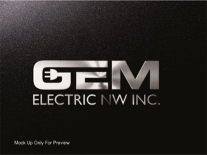 Logo Design by Sarah Graphic for G.E.M. Electric NW, Inc. | Design: #7242616