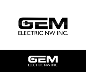 Logo Design by Sarah Graphic for G.E.M. Electric NW, Inc. | Design: #7354701