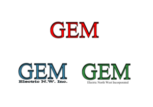 Logo-Design von Hart-Art für G.E.M. Electric NW, Inc. | Design #7230547