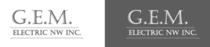 Logo Design by joisdesigning for G.E.M. Electric NW, Inc. | Design: #7223527