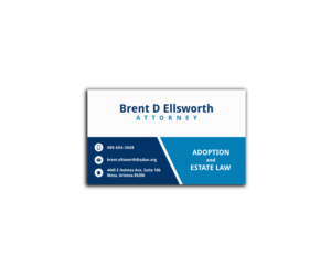 Adoption and estate lawyer needs a business card design. | Design de Carte de Visite par VGB