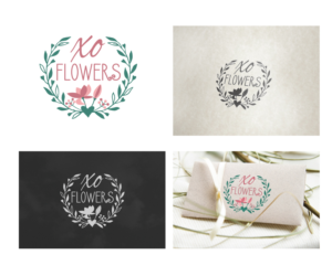 flowers xo | Logo Design by Ena