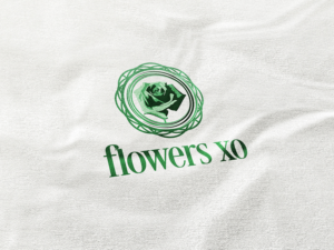 flowers xo | Logo Design by PinworksDesign