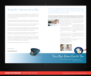 Design de Brochure par kianoke pour Cruise Retirement Ltd. | Design : #1924011