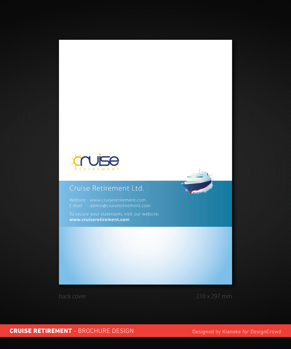 Brochure Design by kianoke for Cruise Retirement Ltd. | Design #1924127