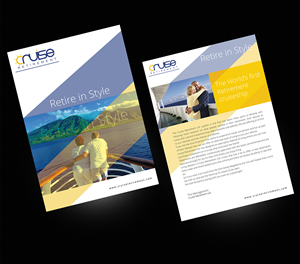 Brochure Design by Designer Destiny for Cruise Retirement Ltd. | Design #1868709