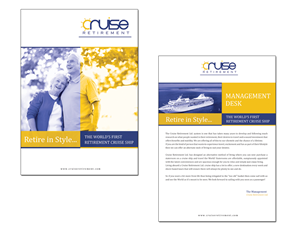 Brochure Design by roopaljain for Cruise Retirement Ltd. | Design #1875709