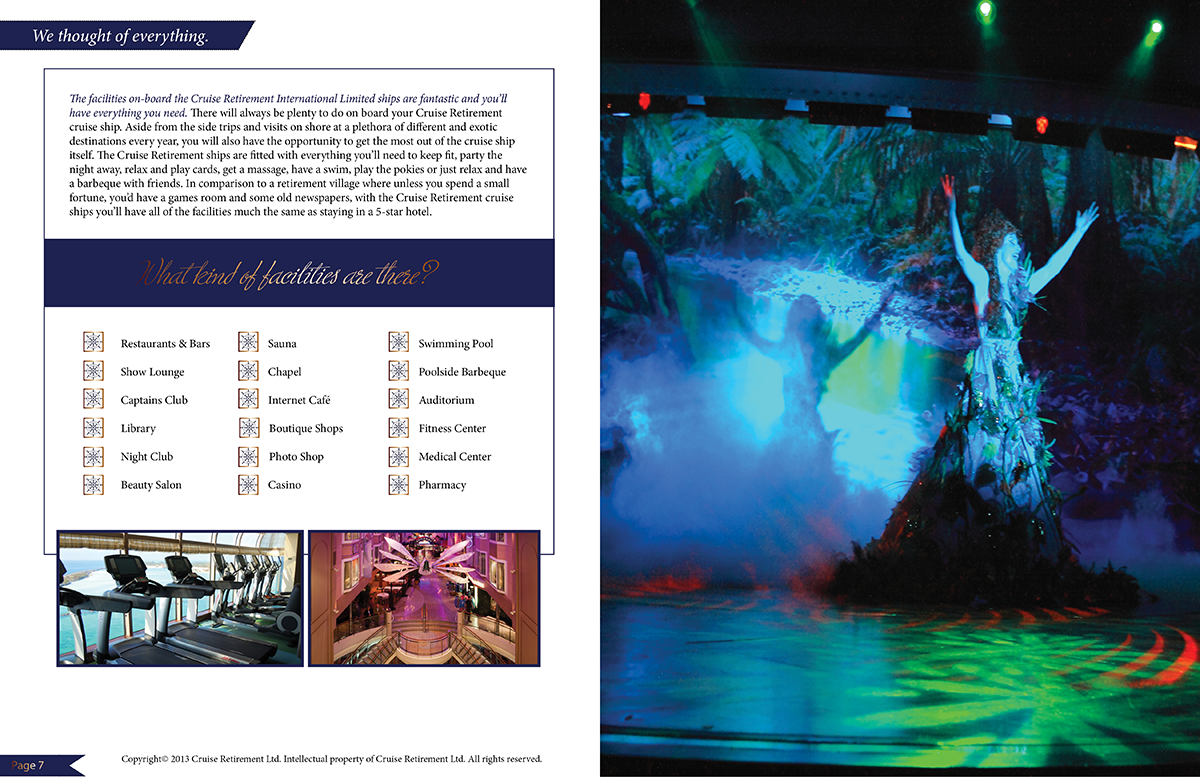 Design de Brochure par JAC Marketing pour Cruise Retirement Ltd. | Design #1958712