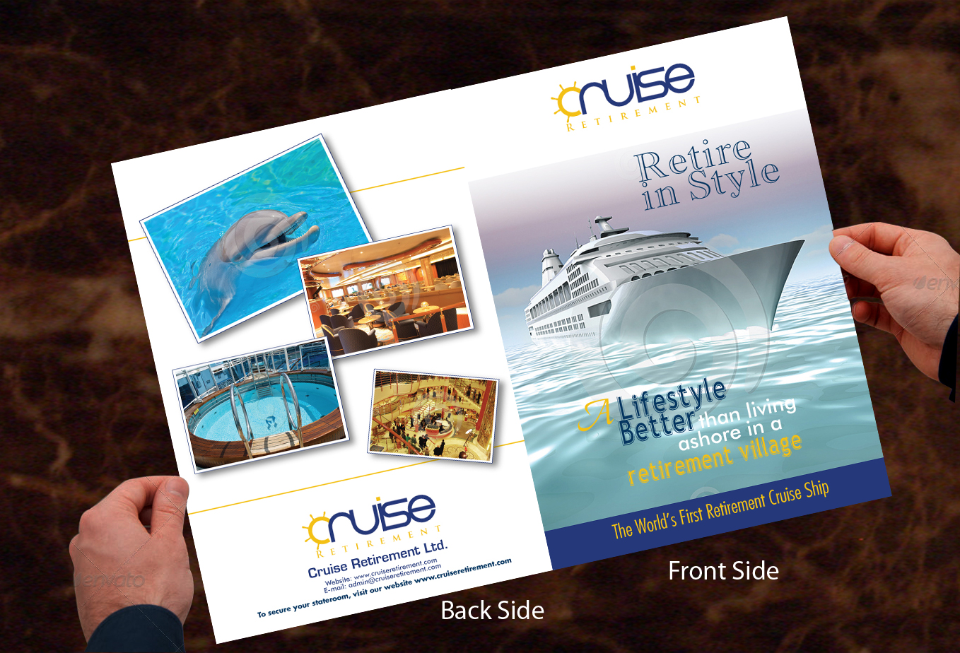 Brochure Design by HAMDIYA for Cruise Retirement Ltd. | Design #1897517