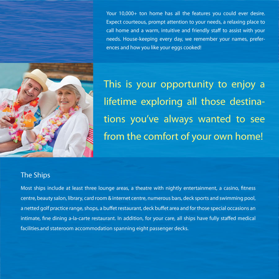 Brochure Design by Impressive Solutions for Cruise Retirement Ltd. | Design #1843879