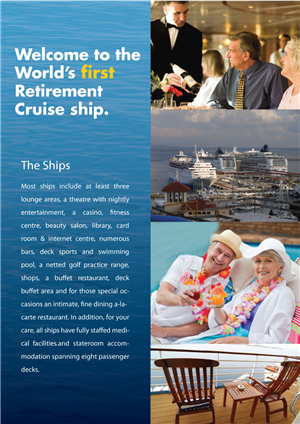 Brochure Design by Impressive Solutions for Cruise Retirement Ltd. | Design: #1869810