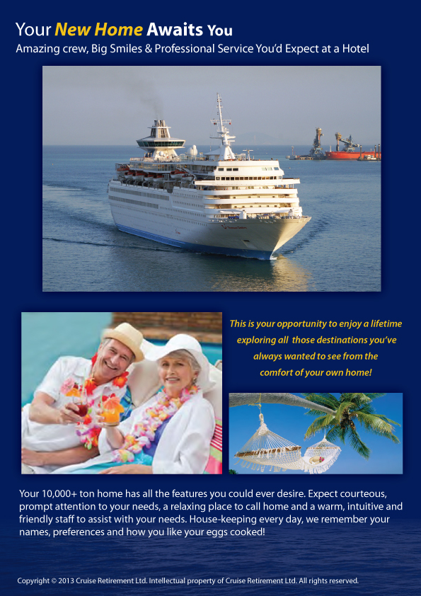 Brochure Design by Impressive Solutions for Cruise Retirement Ltd. | Design #1869828