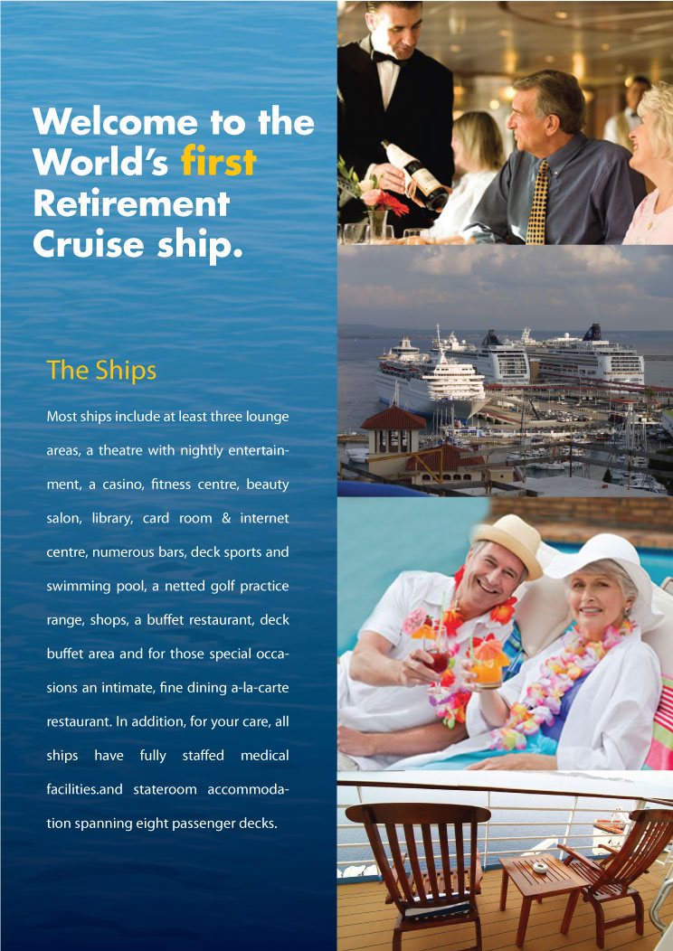 Brochure Design by Impressive Solutions for Cruise Retirement Ltd. | Design #1877718