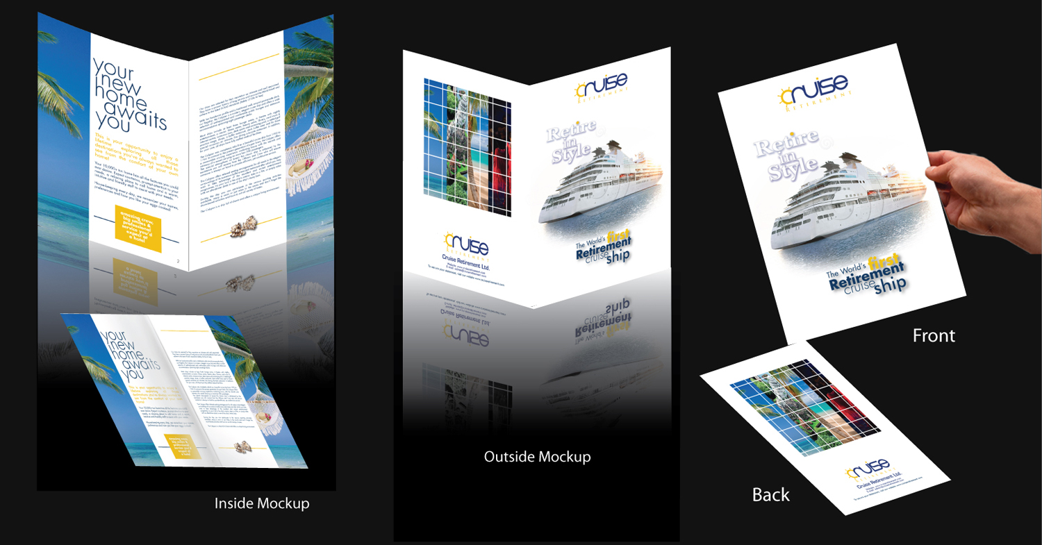 Brochure Design by Impressive Solutions for Cruise Retirement Ltd. | Design #1880422