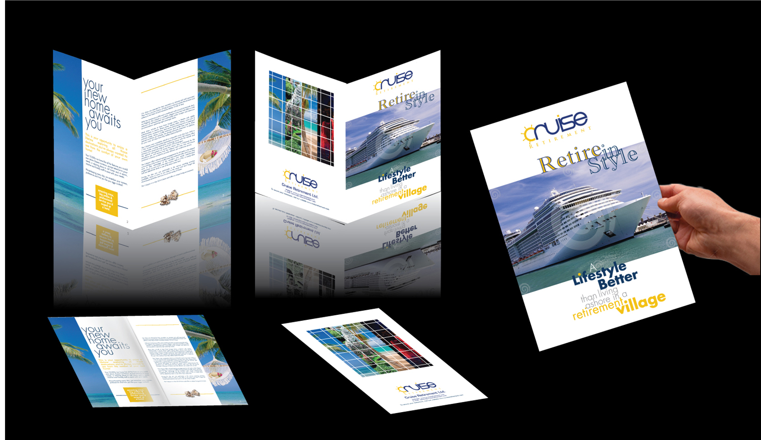 Brochure Design by Impressive Solutions for Cruise Retirement Ltd. | Design #1895337