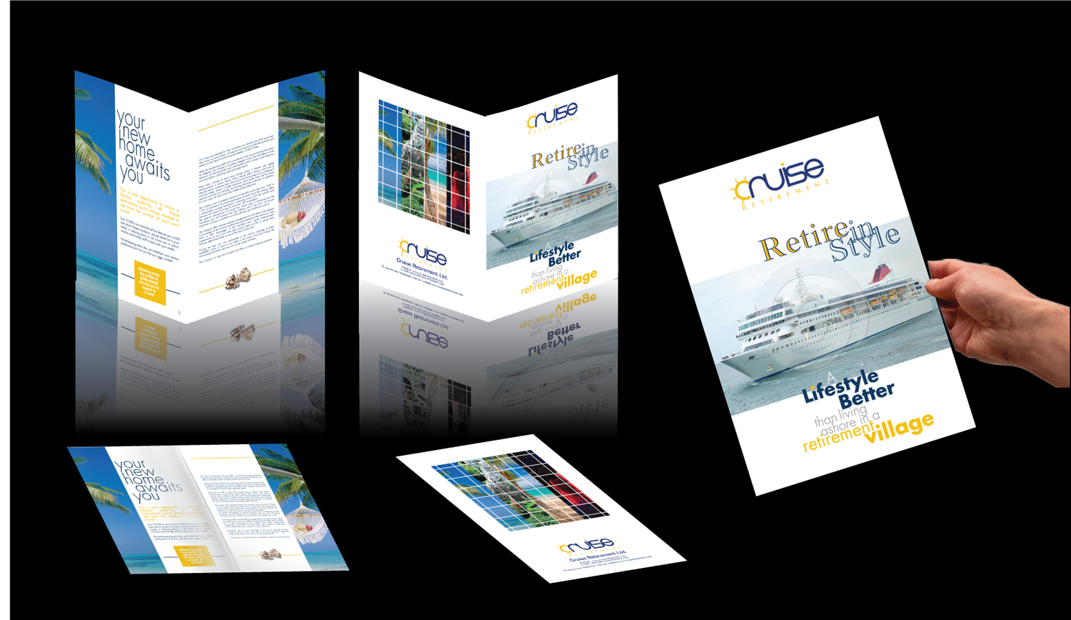 Brochure Design by Impressive Solutions for Cruise Retirement Ltd. | Design #1895339