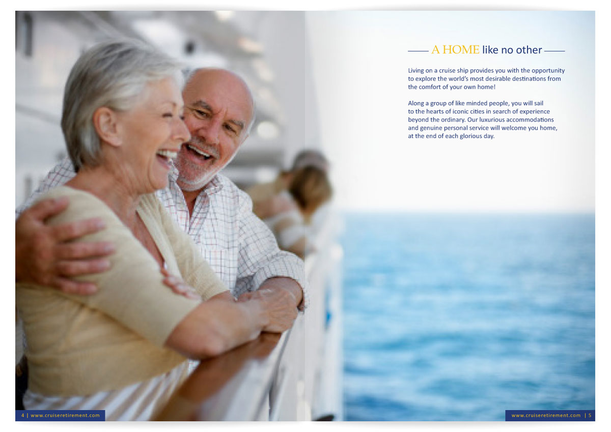 Diseño de Brochure por tanya para Cruise Retirement Ltd. | Diseño #1904644