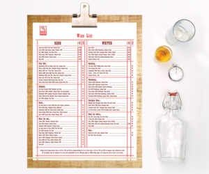 Menu Design by Idea Creative Studio
