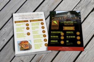 Menu Design by barinix