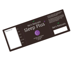 Label Design by january_vogel for Ike''s Naturals | Design: #7338894