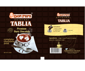 Don Pepe Premium Tablia Dark Chocolate 30 grams Part II