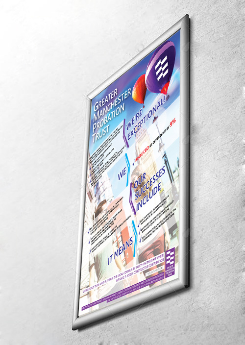 Diseño de Póster por David para Stockport Probation Office | Diseño #1834164