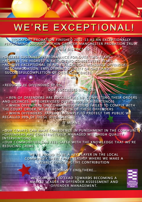 Poster Design by denis99 for Stockport Probation Office | Design #1832200