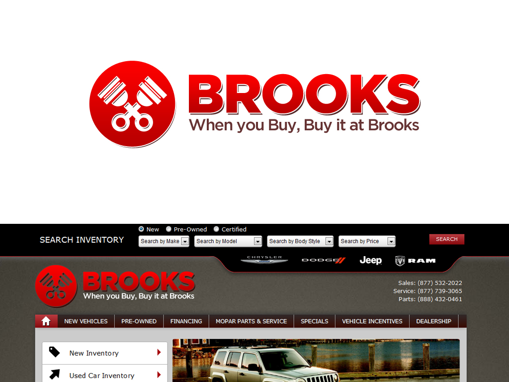 Diseño de Logo por JohnM. para Brooks Motors | Diseño #1832099