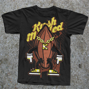 Kush Minded T-shirt Design Project
