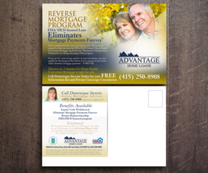Flyer-Design von see why für Mayfair Mortgage Advisors | Design #7236837