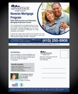 Flyer Design by joliau for Mayfair Mortgage Advisors | Design: #7240339