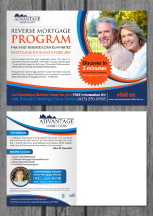 Flyer Design by creative.bugs for Mayfair Mortgage Advisors | Design: #7271656