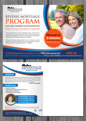 Flyer-Design von creative.bugs für Mayfair Mortgage Advisors | Design #7298161