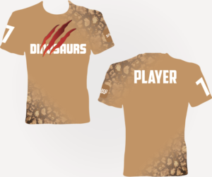 Team Jersey for Ultimate Frisbee (Dinosaurs) | Diseño de Camiseta por jayneel_s