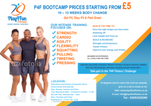Flyer Design by leuchi for Play4fun Fitness | Design: #7246690