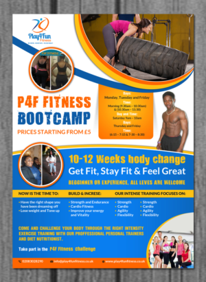 Flyer Design by creative.bugs for Play4fun Fitness | Design: #7239339