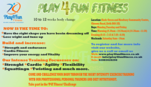 Flyer Design by fcruzdiaz for Play4fun Fitness | Design #7237959